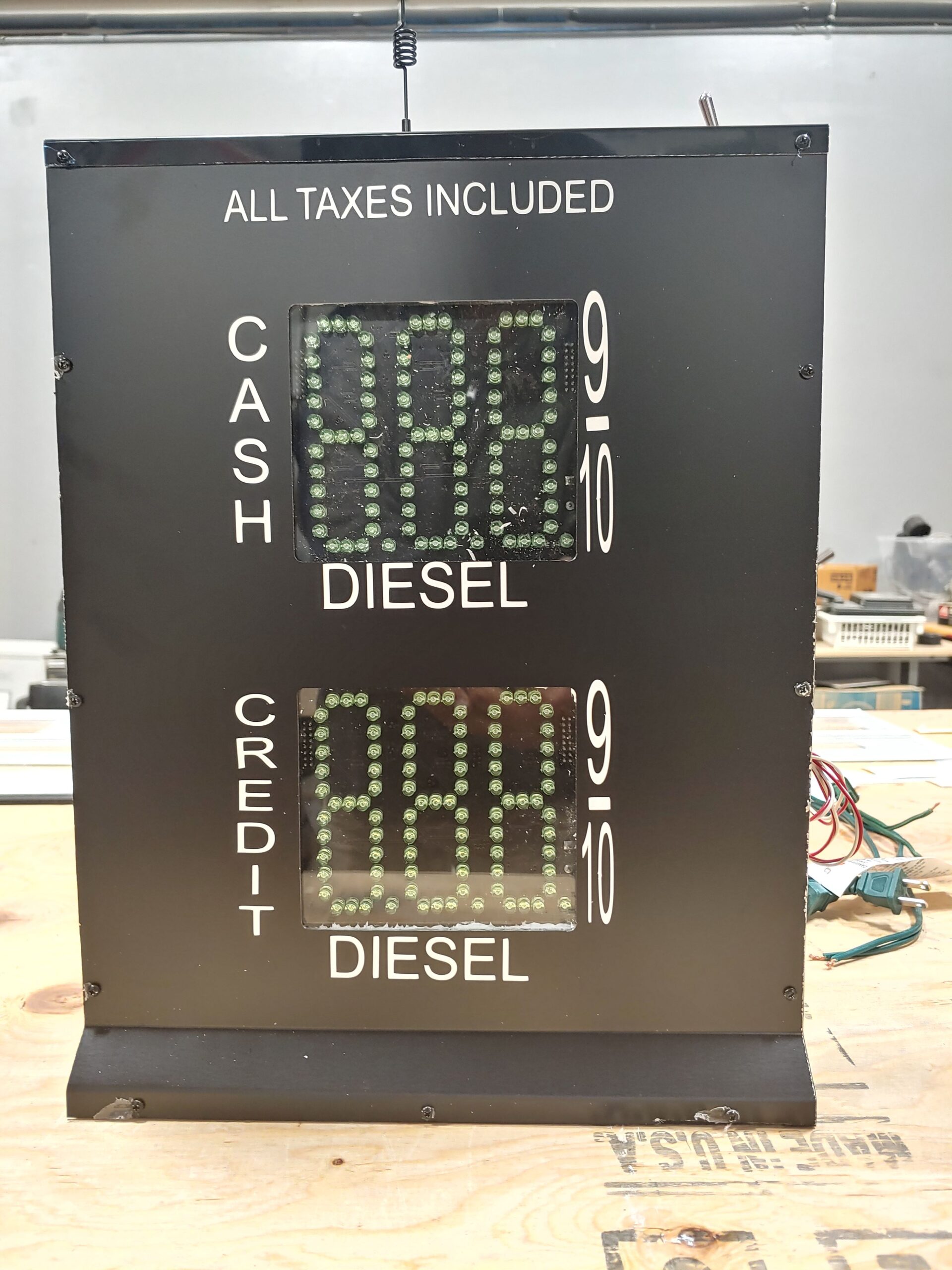 GAS Stations LED Digital Price Signs .GAS Stations- LED Digital Price Signs.LED Gas Station Pump Toppers.LED petrol pump toppers displaying fuel prices and promotional ads at a modern fuel station.led signs