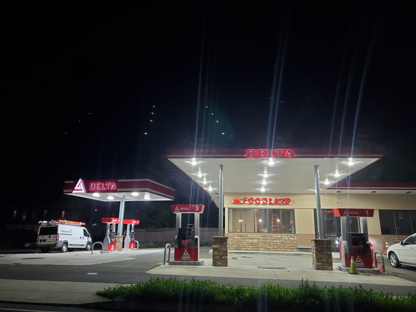 GAS Stations LED Digital Price Signs .GAS Stations- LED Digital Price Signs.LED Gas Station Pump Toppers.LED petrol pump toppers displaying fuel prices and promotional ads at a modern fuel station.led signs