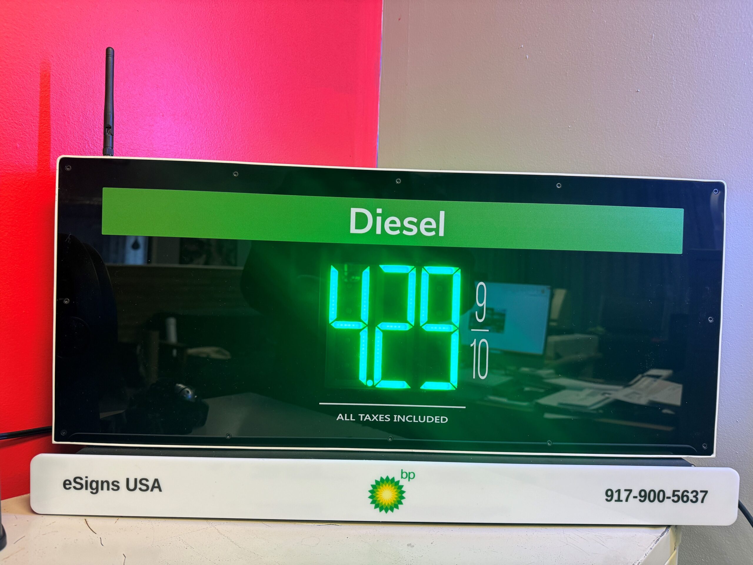 GAS Stations LED Digital Price Signs .GAS Stations- LED Digital Price Signs.LED Gas Station Pump Toppers.LED petrol pump toppers displaying fuel prices and promotional ads at a modern fuel station.led signs